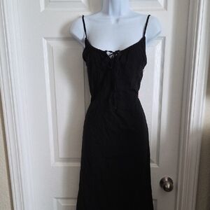Black Spaghetti Strap Dress